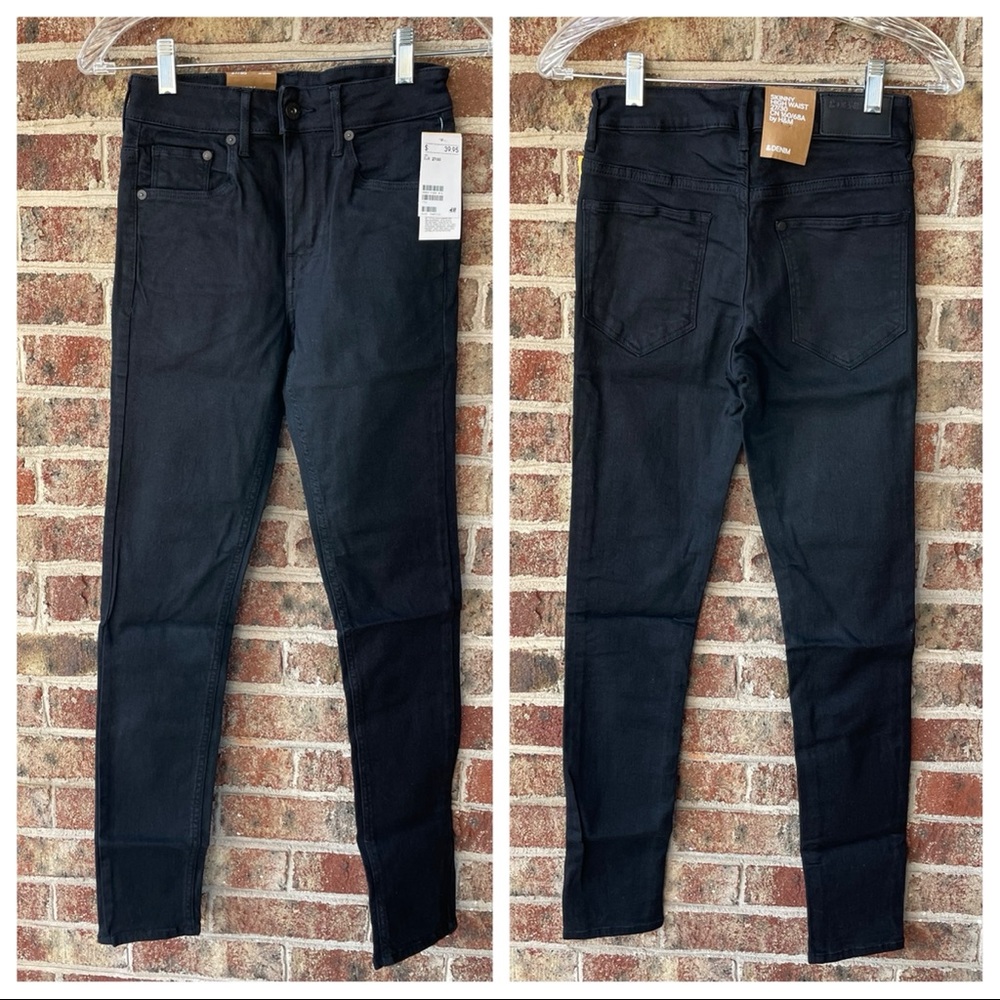 NWT black skinny H&M & denim 27x30 NEW